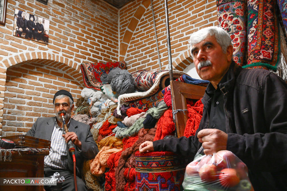 Locals in Bazaar of Tabriz 